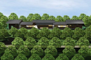 奈良市が建設を予定している新斎苑のイメージ図（市提供）