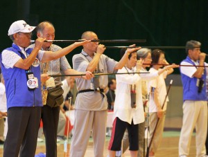スポーツ吹き矢 県大会1