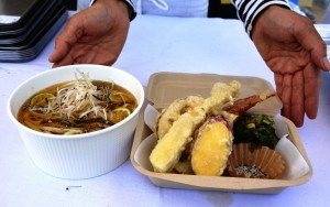 筒井れんこんや大和まななどの天ぷらと葛入りうどんのこだわりのメニュー