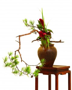 生け花　１０月１７日掲載　大和未生流