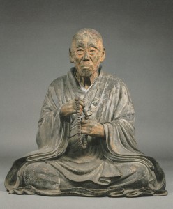 国宝の重源上人坐像(東大寺所蔵、奈良国立博物館提供)