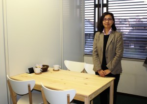 「まずは相談しにきてほしい」と話す間奈津子さん