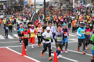 昨年の奈良マラソンの様子