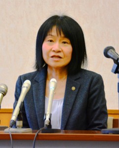 新所長に就任し抱負など語った稲葉重子氏
