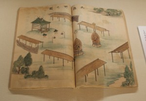 お旅所の様子を描いた春日社若宮祭図解上巻