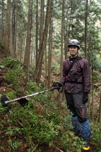 村に移住し今年で年。「山に生き、山に生かされ、山を活（い）かしてきた」と振り返る梶谷哲也さん