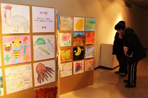 小中学生や障害者らが制作した作品