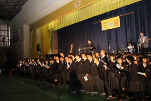 法隆寺国際　３年生送別会２