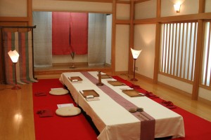 天平の宴だけに使われる大宮の間