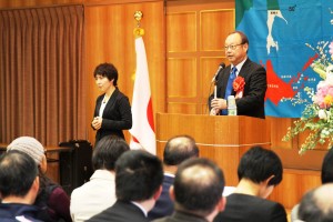 北方領土問題研修会に約２００人が訪れた