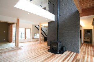 吉野スギを使った住宅(イムラ提供)