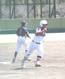 学童野球試合３