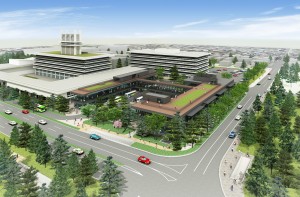 登大路バスターミナル（仮称）のイメージ