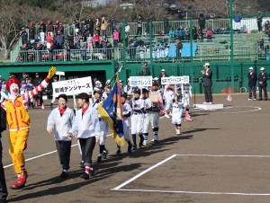 学童野球行進２