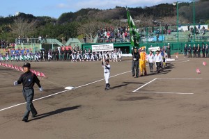 学童野球行進１