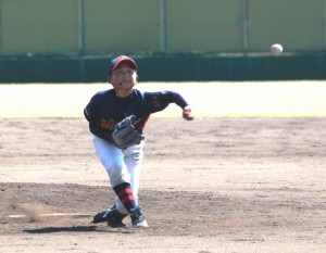 学童野球試合４