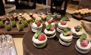 奈良の食材が使われているデザートブッフェ