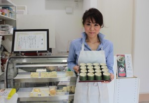 「『たけひめプリン』を広めていきたい」と語る緒方亜希野さん