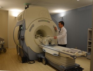 メディカルセンターに導入されたＭＲＩ