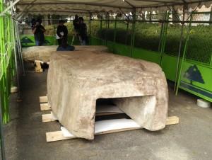 龍田御坊山3号墳の石槨