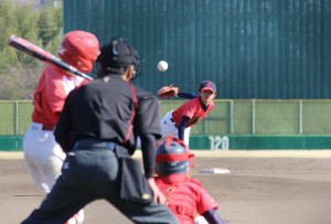 学童軟式野球試合１３