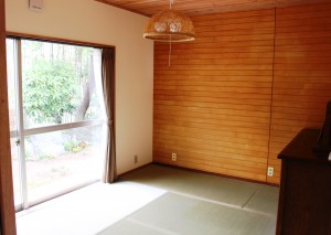 平屋建ての民家を改装したホームホスピスみぎわ