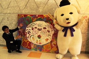 参加を呼びかける雪丸