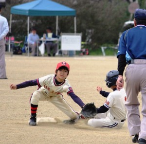 学童野球試合３
