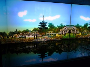 水面に映る姿も見どころの新作「猿沢池より興福寺五重塔」