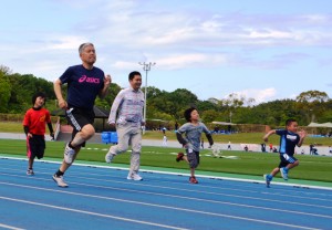 老若男女が全力でコースを駆け抜けた
