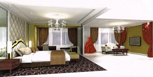 ブライズルーム「ラヴェイルスイート」のイメージ図