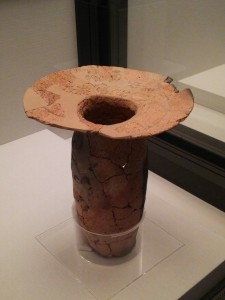 珍しい形の円筒埴輪