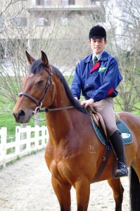 リオ五輪出場が決まった北島隆三選手(乗馬クラブクレイン提供)