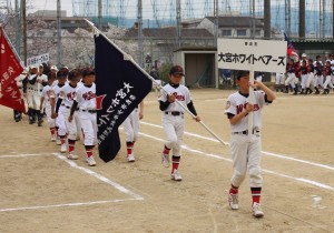 学童野球行進１