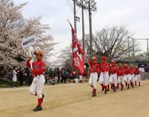学童野球行進１４