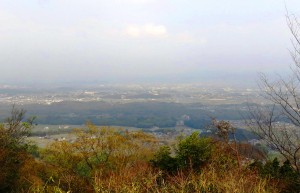 見晴台からは大和盆地を一望できる
