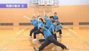 ＤＶＤの一場面（県教委提供）