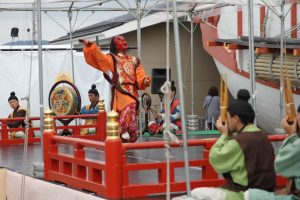 天理大学雅楽部による公演「よみがえる天平の調べ」