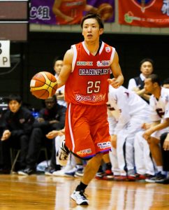 新たにチームに加わる平尾充庸選手（広島ドラゴンフライズ提供）