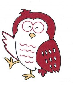 生駒市図書館のマスコットキャラ「ふくちゃん」