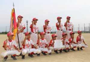 学童野球　表彰式Ｐ５