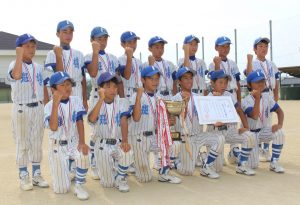学童野球　表彰式Ｐ１