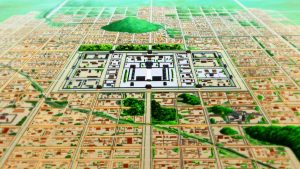 「天武天皇と持統天皇」の一場面（県文化資源活用課提供）