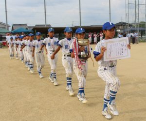 学童野球　表彰式Ｐ２