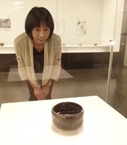 京都で焼かれた楽茶碗