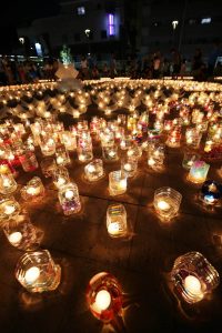 昨年の「キャンドルナイト」の様子