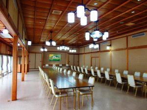 開放感のある本館内部