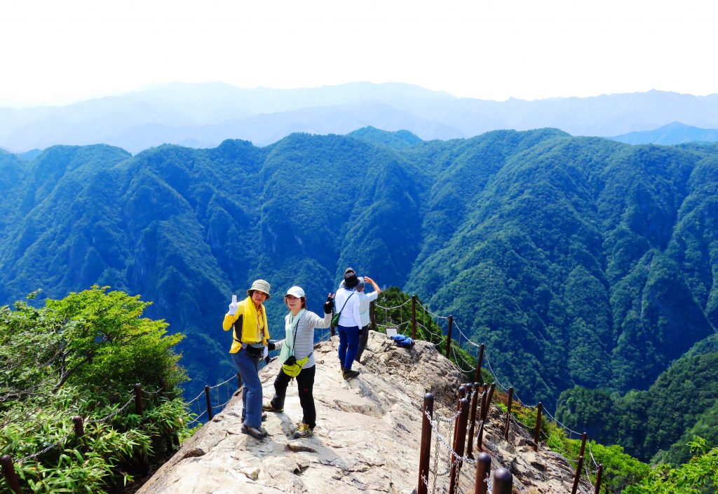 コース一の見どころ大蛇嵓
