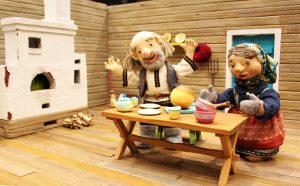 「まんまるパン」の人形たち