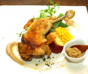 鶏もも肉のコンフィ